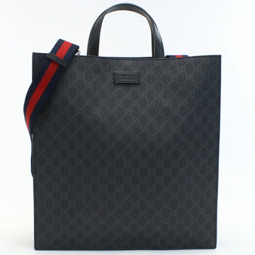 GUCCI Tote Bag GG Supreme 495559 PVC Men's