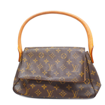 LOUIS VUITTONAuth  Monogram Mini Looping M51147 Women's Shoulder Bag