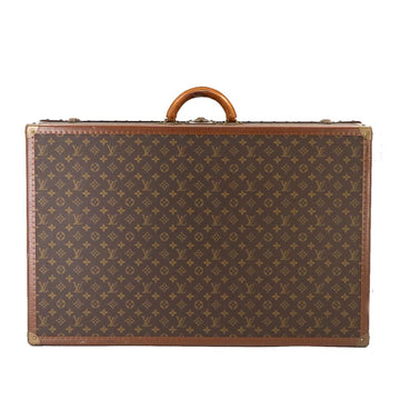 LOUIS VUITTON Monogram Alzer 80 Trunk Case Bag Brown M21222 Vintage