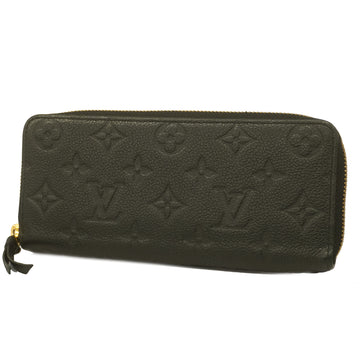 LOUIS VUITTONAuth  Monogram Empreinte Portefeuille Clemence M60171 Women's Long