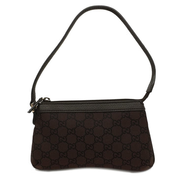 GUCCIAuth  Pouch CG Nylon 272381 Women's Pouch Brown