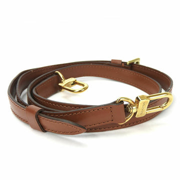 LOUIS VUITTON Shoulder Strap Approximately 120cm Leather Brown Women's Accessories Lv  shoulder strap