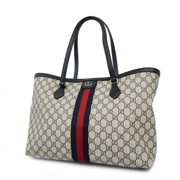 Gucci Tote Bag Ophidia 631685 GG Supreme Navy