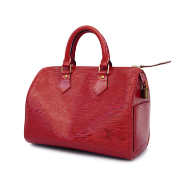 LOUIS VUITTONAuth  Epi Speedy 25 M43017 Women's Handbag Castilian Red