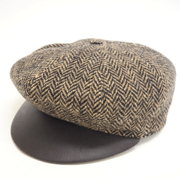 HERMES/ 57 Casquette Brown Unisex