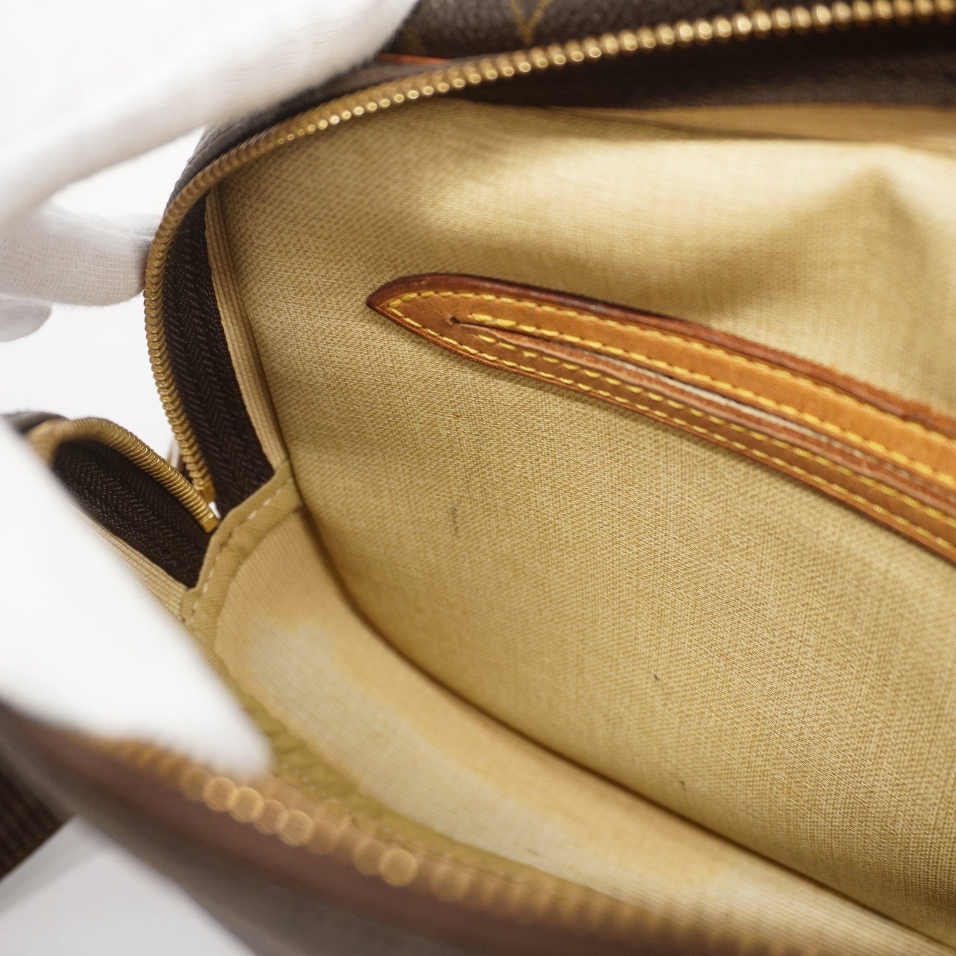 3zc3622]Auth Louis Vuitton Shoulder Bag Monogram Reporter PM M45254