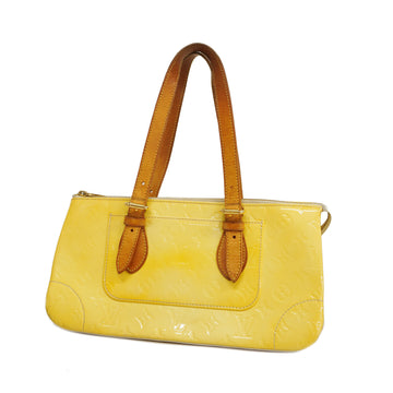 LOUIS VUITTONAuth  Monogram Vernis Rose Wood Avenue M93508 Women's Handbag Pearl