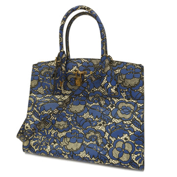 LOUIS VUITTONAuth  2way Bag Flower Lace City Steamer M54758 Women's Handbag Blue