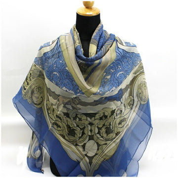 HERMES Silk Scarf Muffler Carre 140 