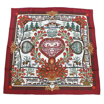 HERMES Carre 90 scarf muffler silk ladies