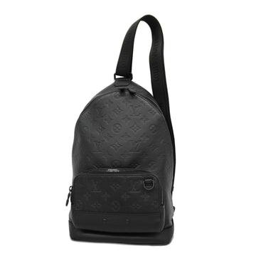 LOUIS VUITTONAuth  Monogram Shadow Racer Sling Bag M46107 Men's Sling Bag Noir