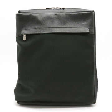 Louis Vuitton Taiga Beluga Shoulder Bag L-shaped Nylon Canvas Ardoise M30912