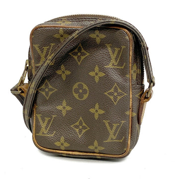 LOUIS VUITTON Shoulder Bag Monogram Mini Danube M45268 Brown Ladies