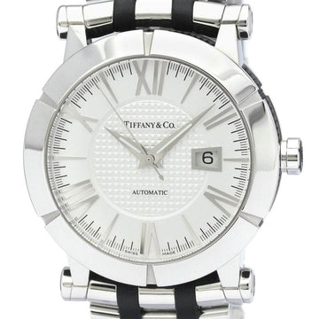 TIFFANYPolished  Atlas Steel Rubber Automatic Watch Z1000.70.12A10A00A BF565430