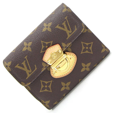 LOUIS VUITTON Trifold Wallet Monogram Porte Feuille Joy M60211 Compact Certificate Pass Case Ladies