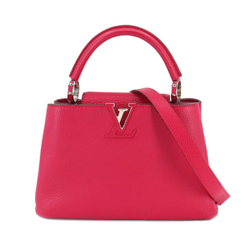 Louis Vuitton Pink Taurillon Leather Capucines Bb Bag