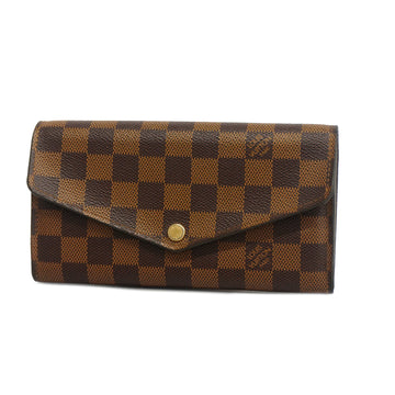 LOUIS VUITTONAuth  Damier Portofeuil Sala N63209 Men,Women,Unisex Long Wallet