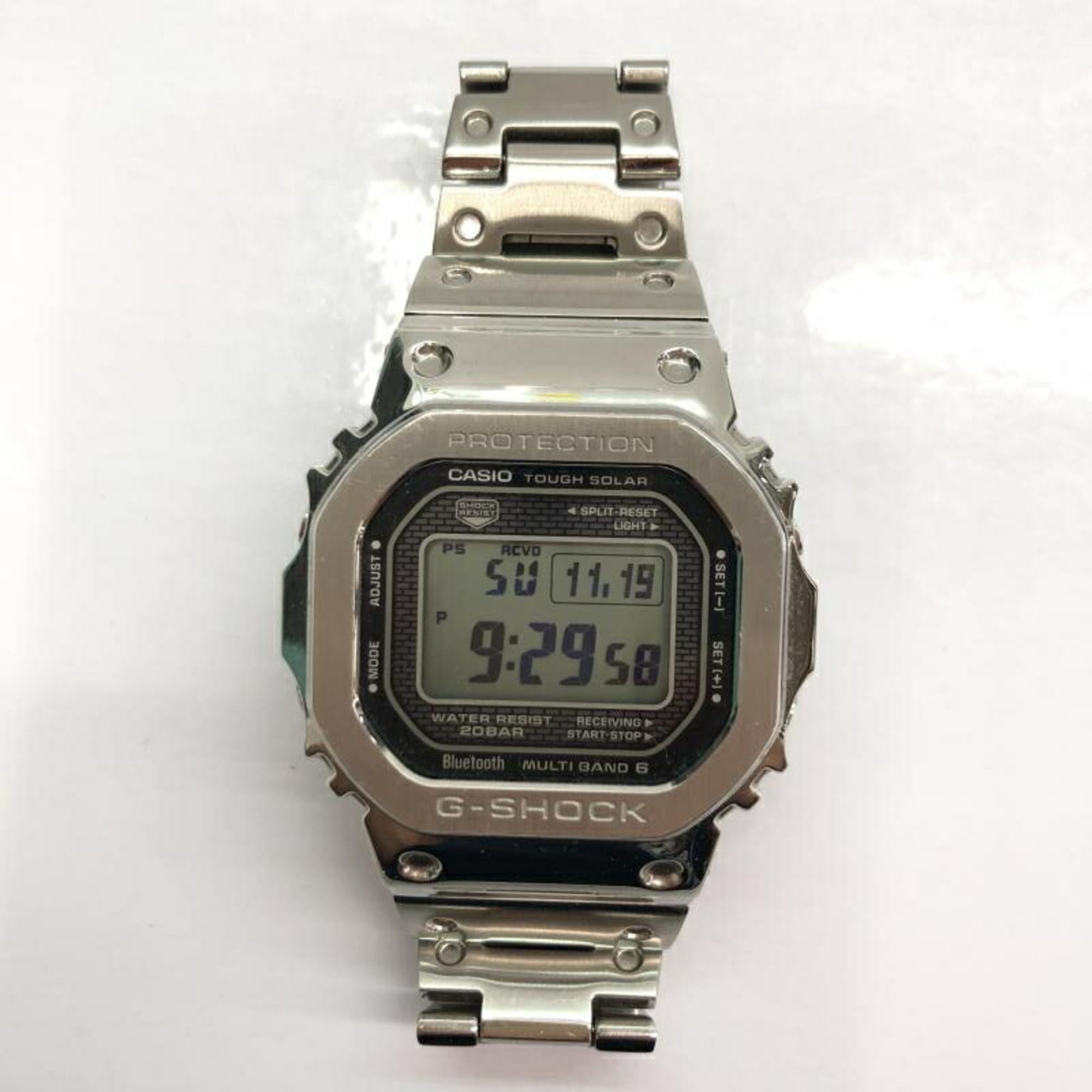 CASIO G-SHOCK GMW-B5000 watch full metal solar powered