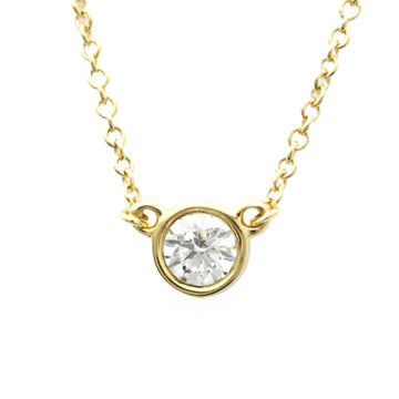 TIFFANY Diamonds By The Yard By The Yard Yellow Gold [18K] Diamond Men,Women Fashion Pendant Necklace [Gold]
