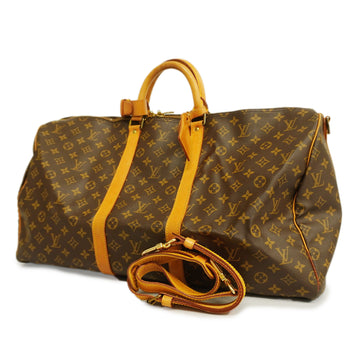 LOUIS VUITTONAuth  Monogram Keepall Bandouliere 55 M41414