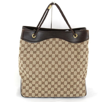 GUCCI 109141・2123 Tote Bag GG Canvas Beige Ladies