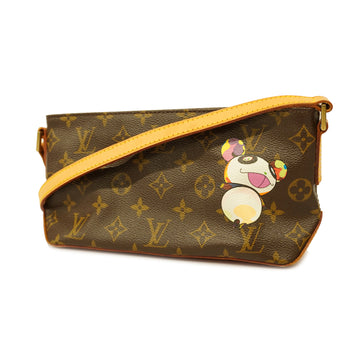 LOUIS VUITTONAuth  Monogram Panda Trotter M51241 Women's Shoulder Bag