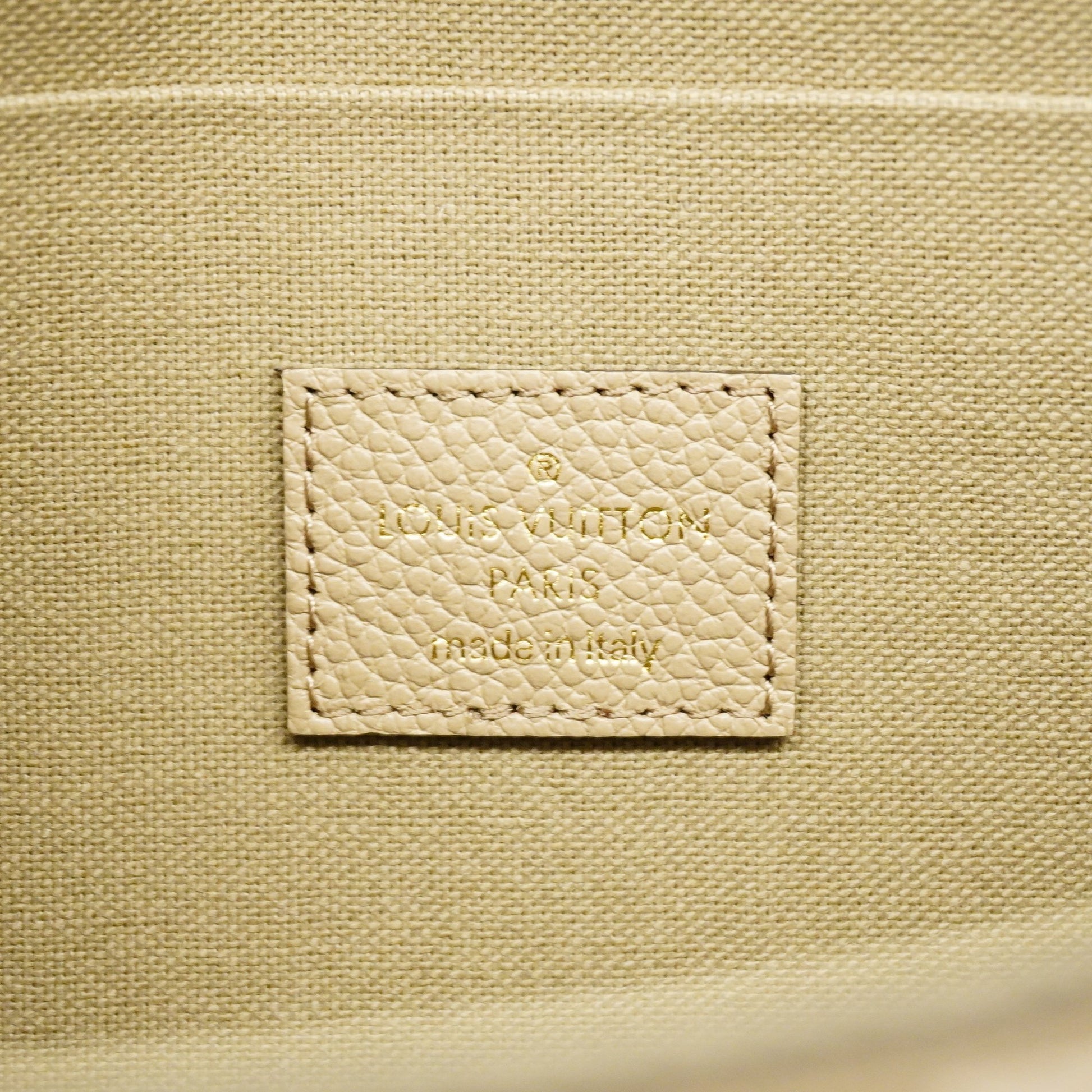 Auth Louis Vuitton Monogram Empreinte Chain Wallet Pochette Félicie  Tourtrail/C