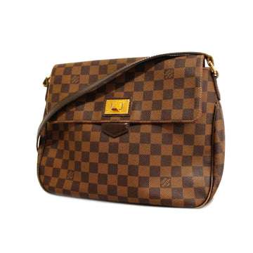 LOUIS VUITTON Shoulder Bag Damier Bouzas Roseberry N41178 Ebene Women's