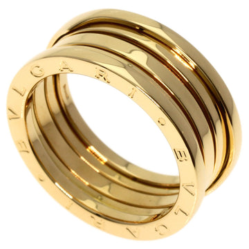 BVLGARI B-zero1 3 Band S #62 Ring K18 Yellow Gold Unisex