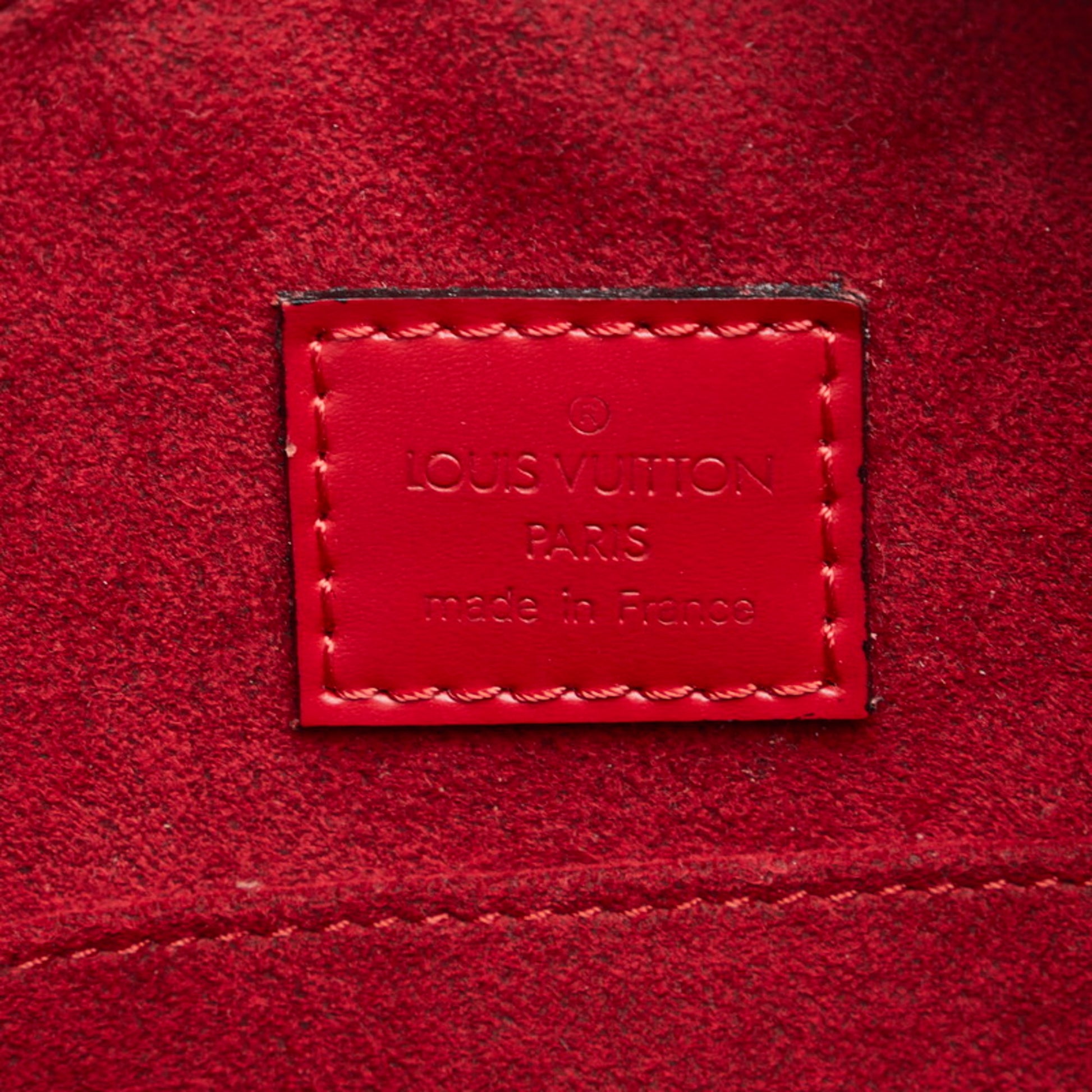 Louis Vuitton Epi Jasmine Handbag M52087 Castilian Red Leather Ladies LOUIS  VUITTON