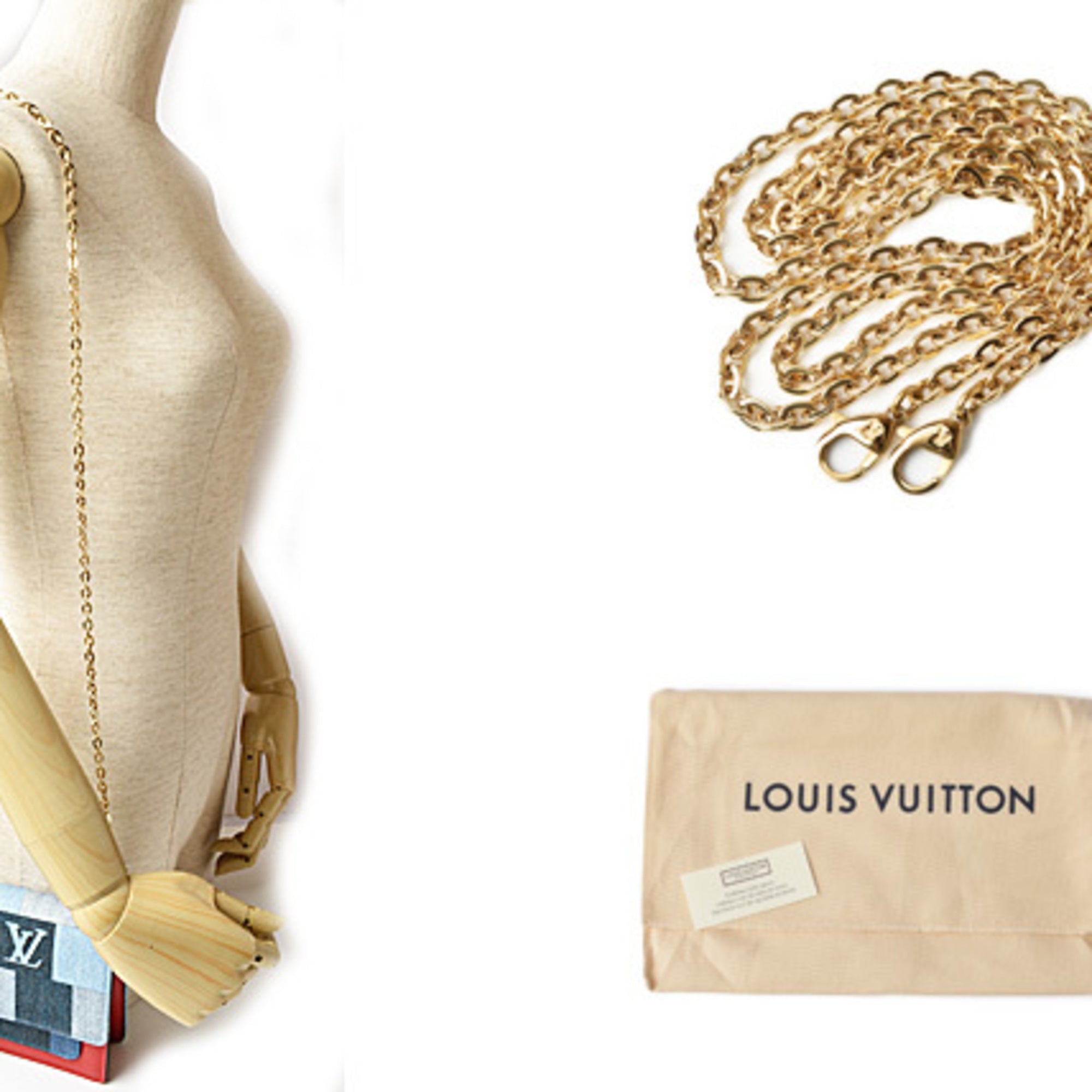 AUTHENTIC Louis Vuitton Flore Chain Wallet Clutch Rose Ballerine M69579   eBay
