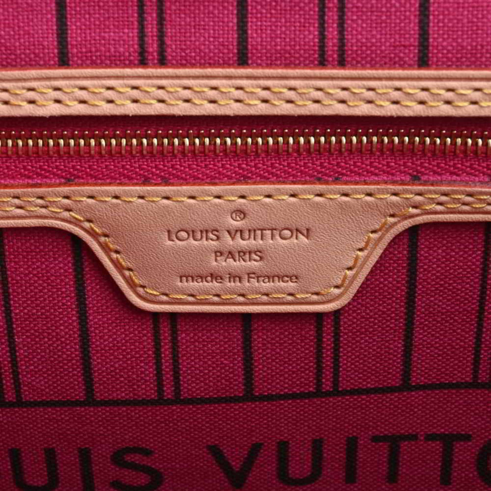 Louis Vuitton Monogram Neverfull MM M41178 Brown Cloth ref.932405