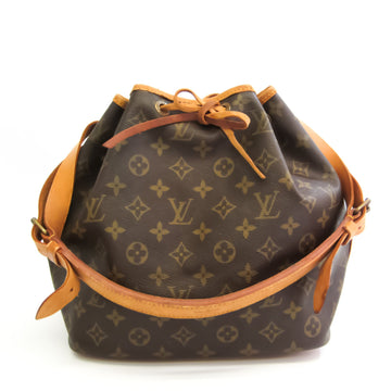 Louis Vuitton Monogram Petit Noe M42226 Women's Shoulder Bag Monogram