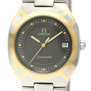 Omega Seamaster Quartz Stainless Steel,Yellow Gold (18K) Men's Dress/Formal 396.1022