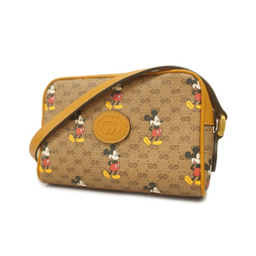 GUCCIAuth  Shoulder Bag Micro GG Disney Collaboration 602536 Shoulder Bag Beige