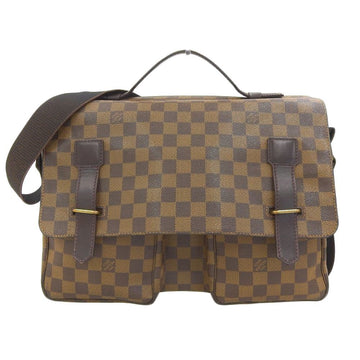 Louis Vuitton Damier Ebene Broadway Messenger Bag N42270 Brown