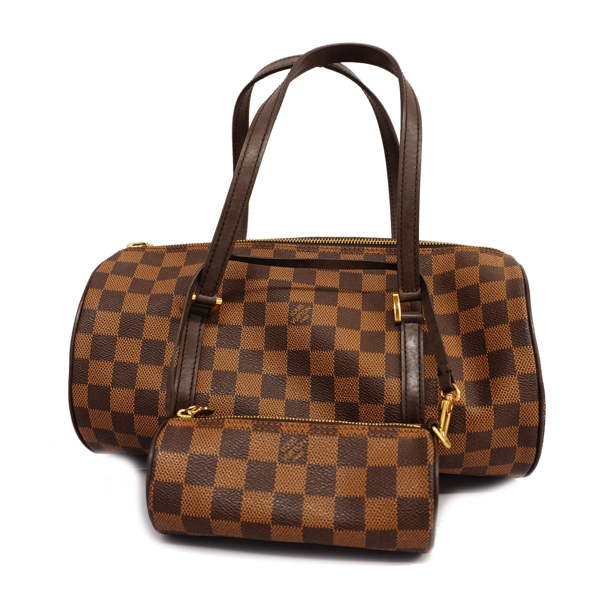Authentic Louis Vuitton Damier Papillon 30 Hand Bag Purse N51303