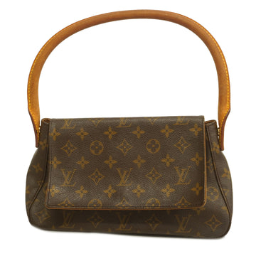 LOUIS VUITTONAuth  Monogram Mini Looping M51147 Women's Shoulder Bag