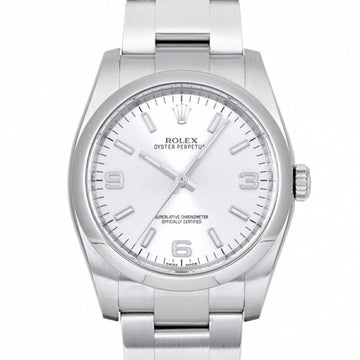 ROLEX Oyster Perpetual 36 116000 Silver/Arabic Dial Watch Men's