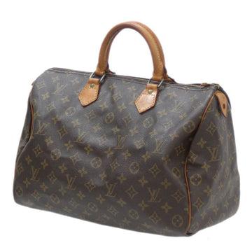 LOUIS VUITTON Speedy 35 Boston Bag Monogram Brown M41524 VI881