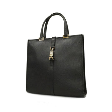 GUCCI Handbag Jackie 002 1064 Leather Black Ladies