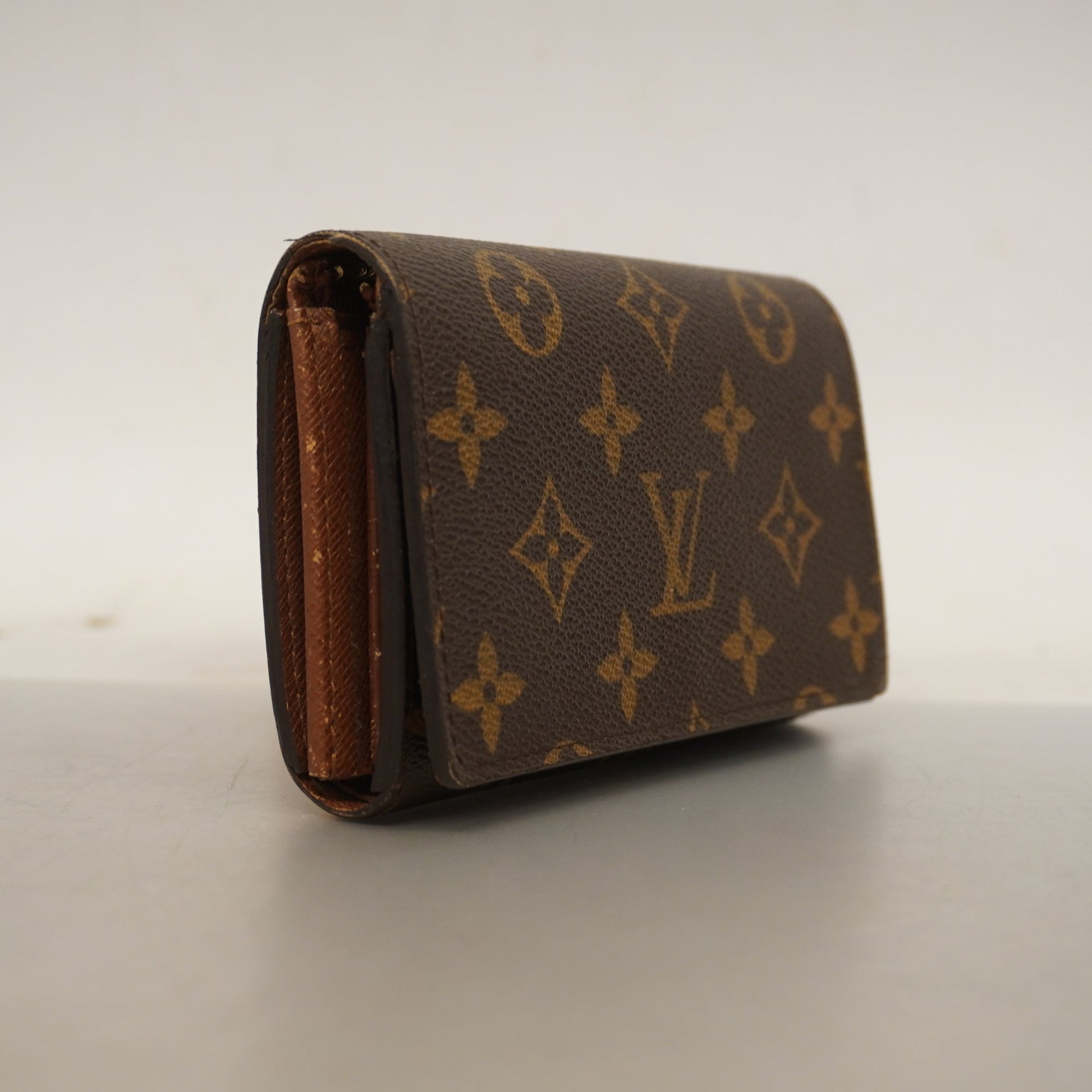 Louis Vuitton Monogram Portofeuil Tresor M61736 Men Women Unisex Wallet