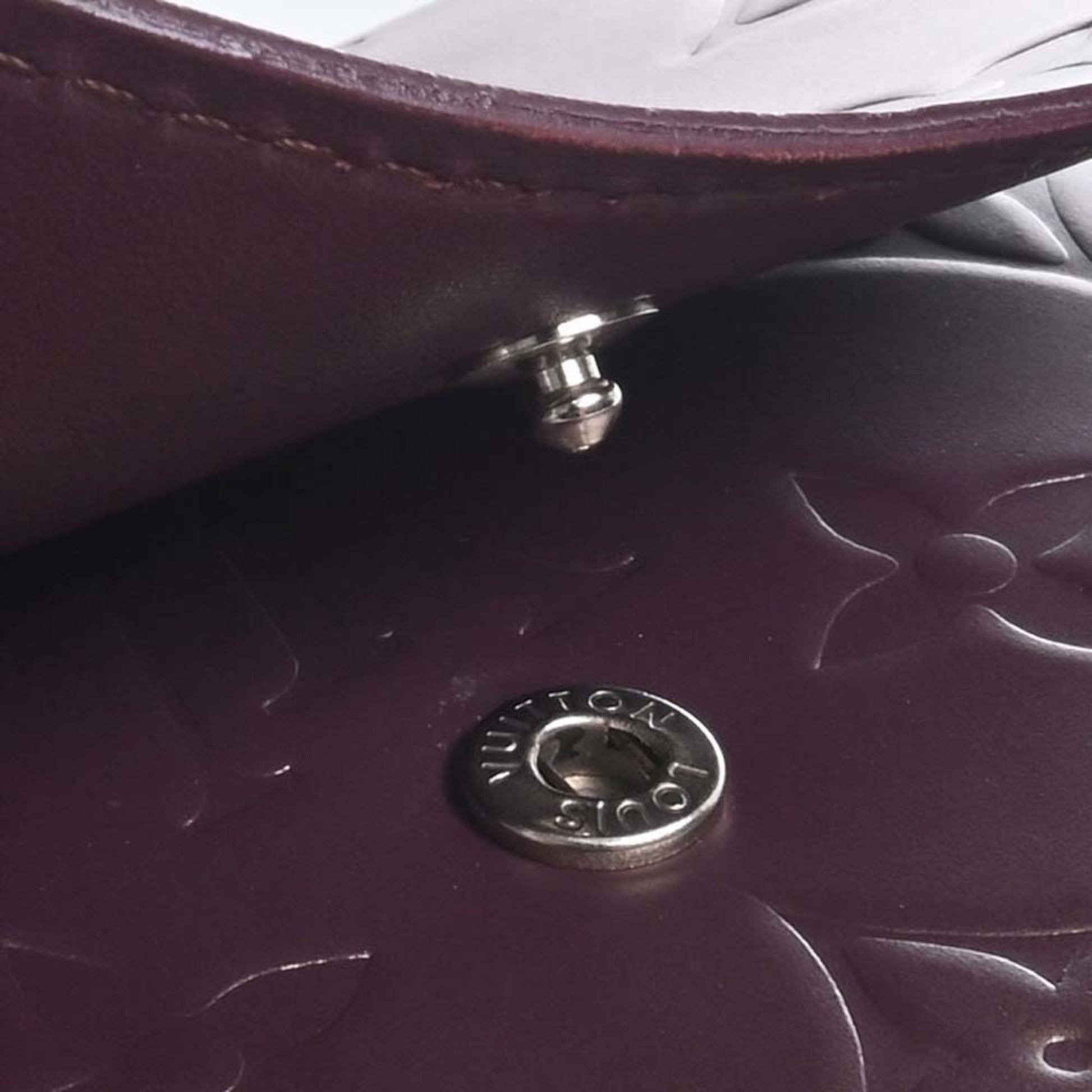 Dauphine card wallet Louis Vuitton Purple in Cotton - 34218069