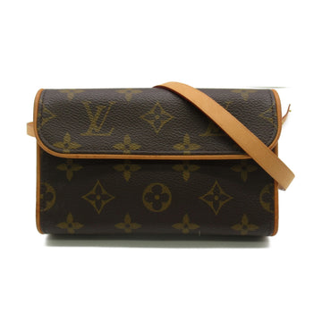 LOUIS VUITTON Pochette Florentine Brown Monogram PVC coated canvas M51855