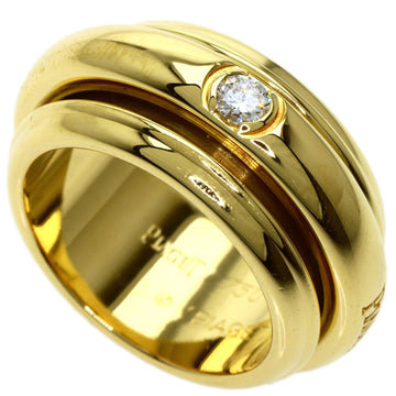 PIAGET Possession 1P diamond #54 ring K18 yellow gold ladies