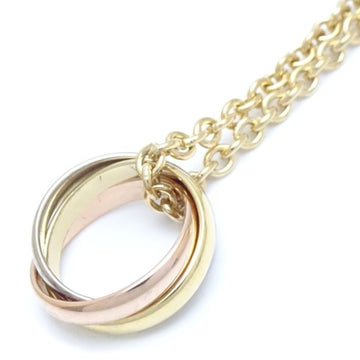 CARTIER Trinity Necklace K18 Three Color Gold 290457