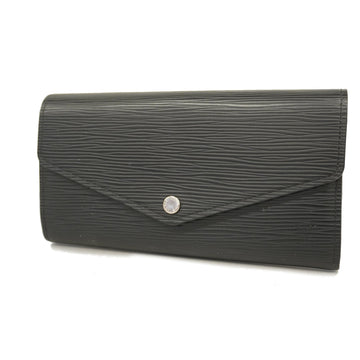 LOUIS VUITTONAuth  Epi Portofeuil Sara M60582 Men's Long Wallet [bi-fold] Noir