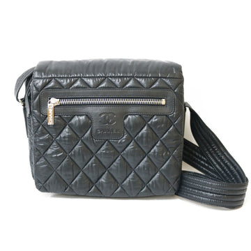 CHANEL Shoulder Bag Coco Cocoon Black Ladies