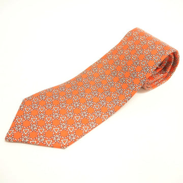 HERMES/ tie red men's