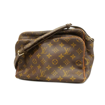 LOUIS VUITTON Shoulder Bag Monogram Nile Brown Ladies